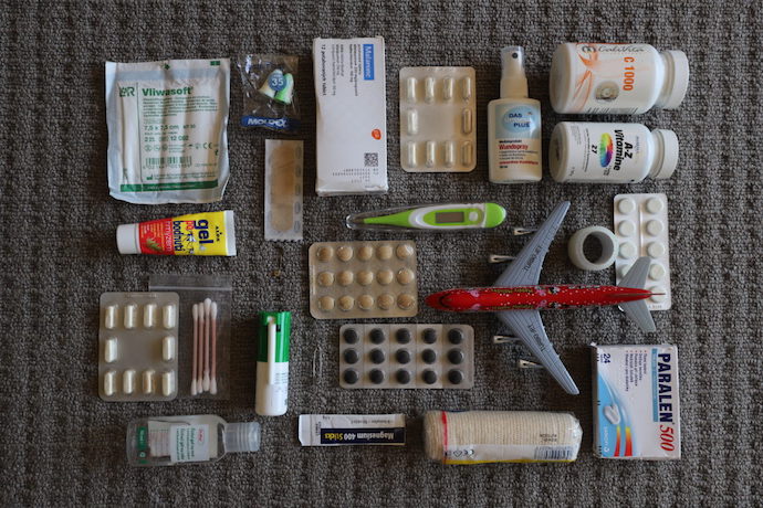 medical kit for travel to asia